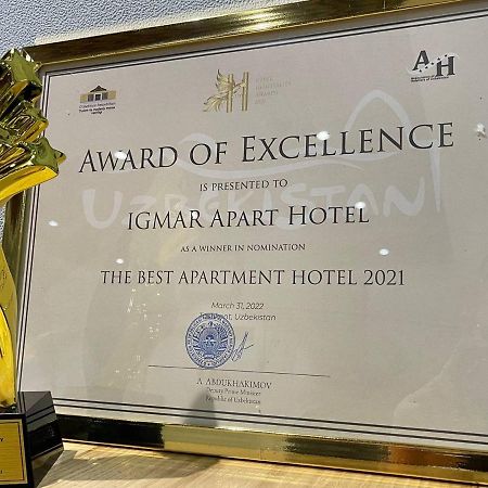 Igmar Apart Hotel Tashkent Bagian luar foto