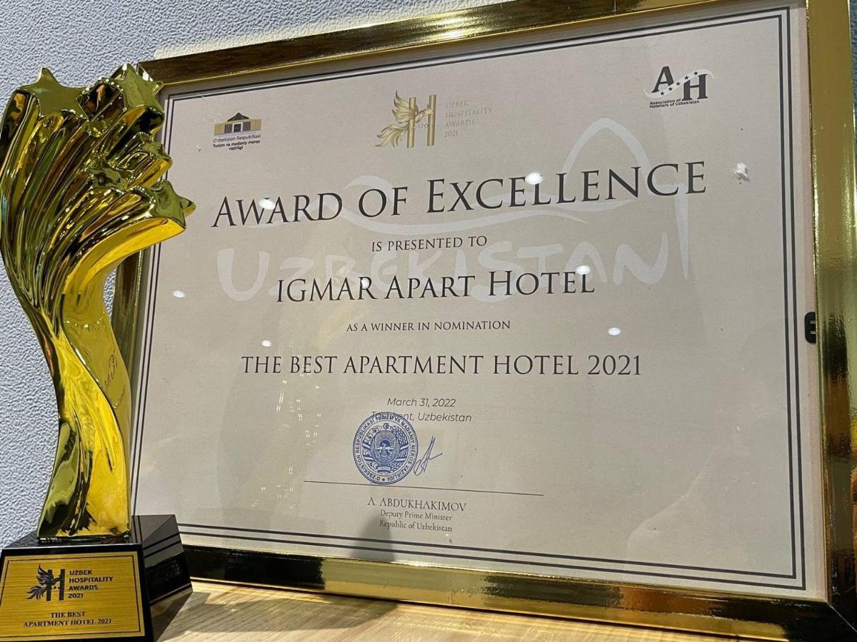 Igmar Apart Hotel Tashkent Bagian luar foto